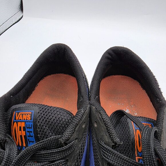 Vans Ave Pro Mens Size 6 Black Orange Athletic Shoes Skateboarding Casual Walk - Picture 9 of 14